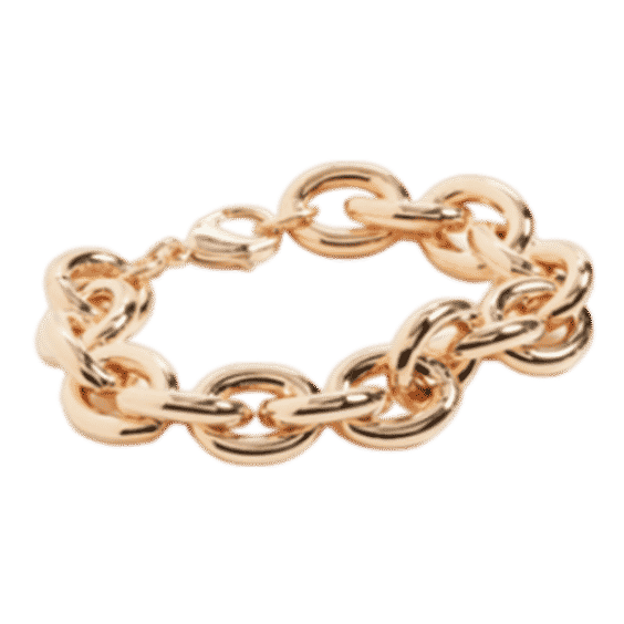 Gold Link Chain Bracelet