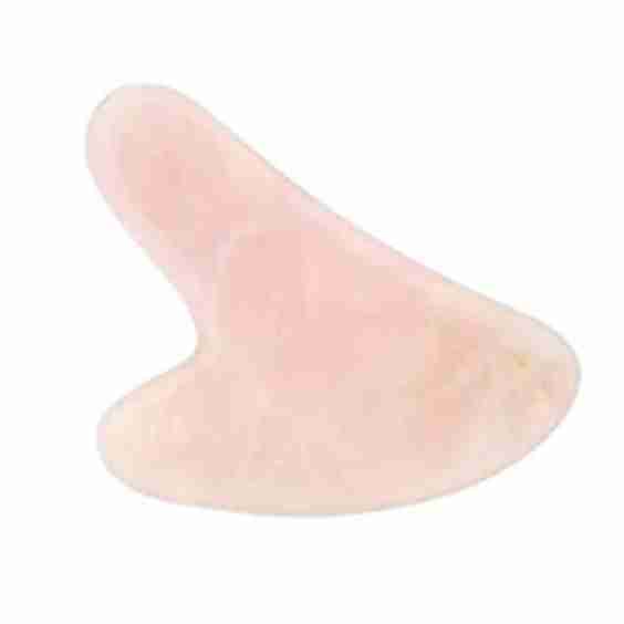 The Rose Quartz Gua Sha Tool