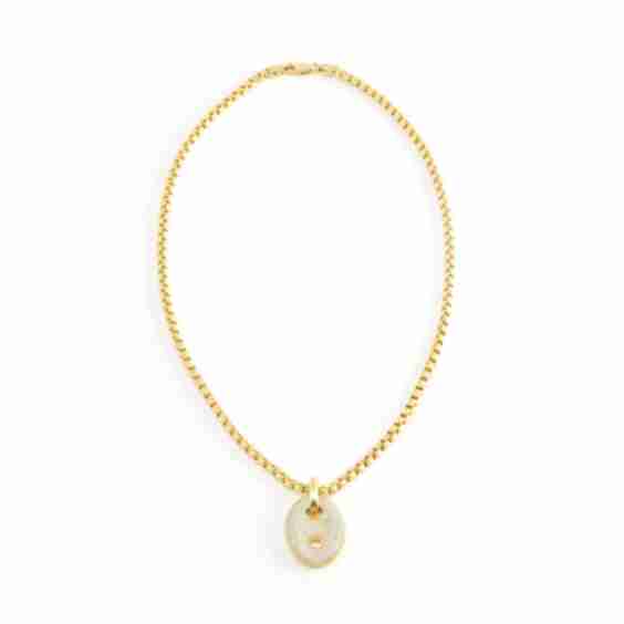 Vertical Mariner Box Link Necklace