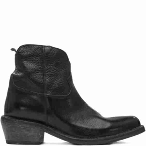 40Mm Zip-Fastening Leather Ankle Boots