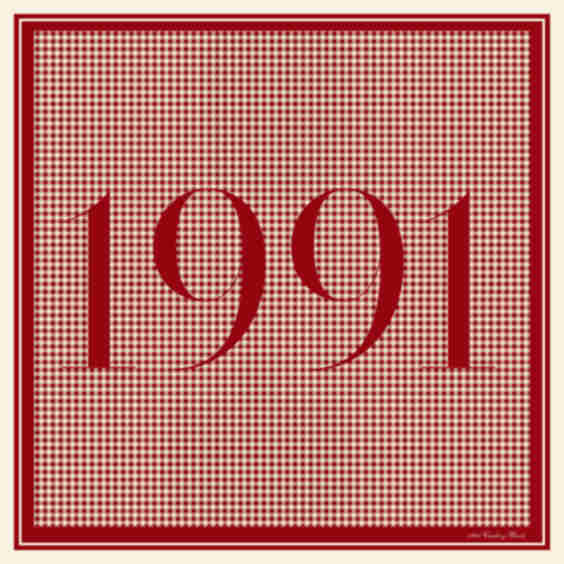 1991 Gingham Silk Wild Rag