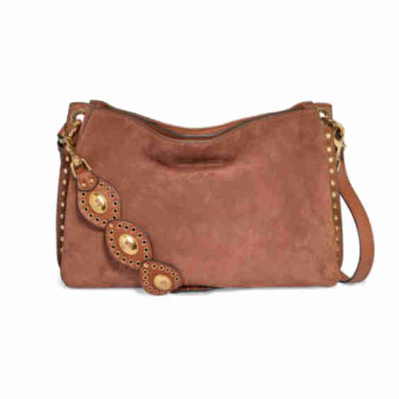 Suede Shoulder Bag