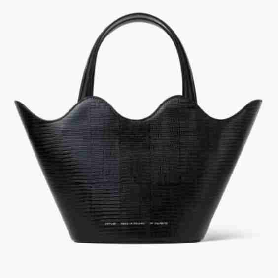 Big Wave Bag Black Lizard