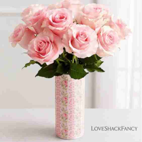 1-800-Flowers x LoveShackFancy Pretty In Pink Rose Bouquet