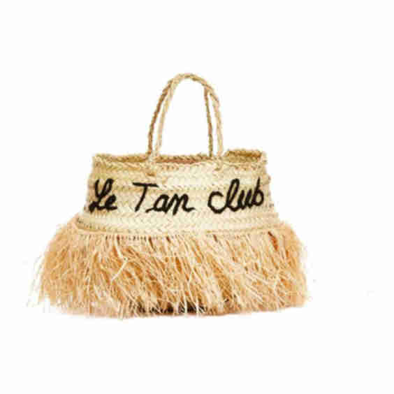 The Tropical Fringe Basket