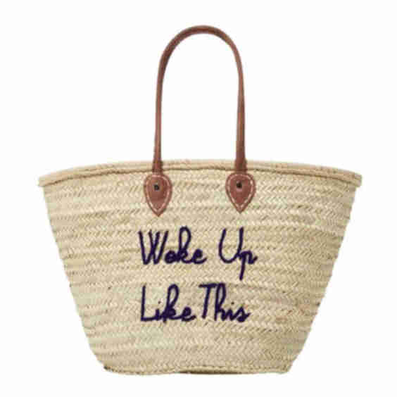 Large Beach Tote with Long Handle