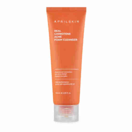 Real Carrotene Acne Foam Cleanser