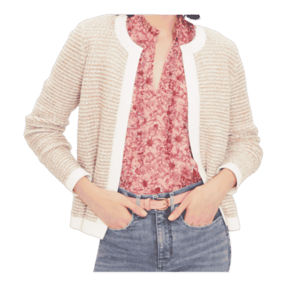 Tweed Sweater Jacket