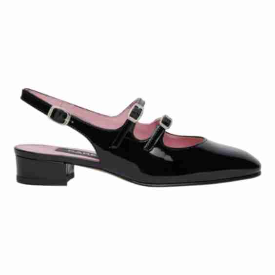 Peche Mary Jane Slingback Ballerina Pumps