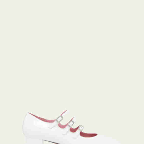 Kina Patent Mary Jane Ballerina Pumps