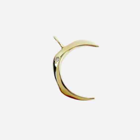 Luna Moon Diamond Charm