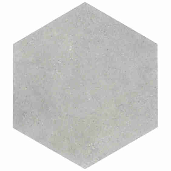 Pergola 12.5" Hexagon Matte Porcelain Tile