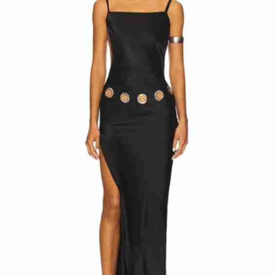 Eyelet Maxi Dress