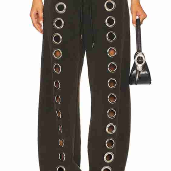 Eyelet Tracksuit Sweatpants
