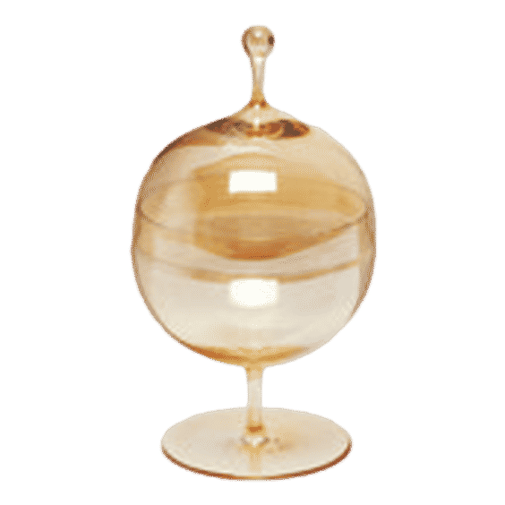 Hand-Blown Crystal Candy Dish II