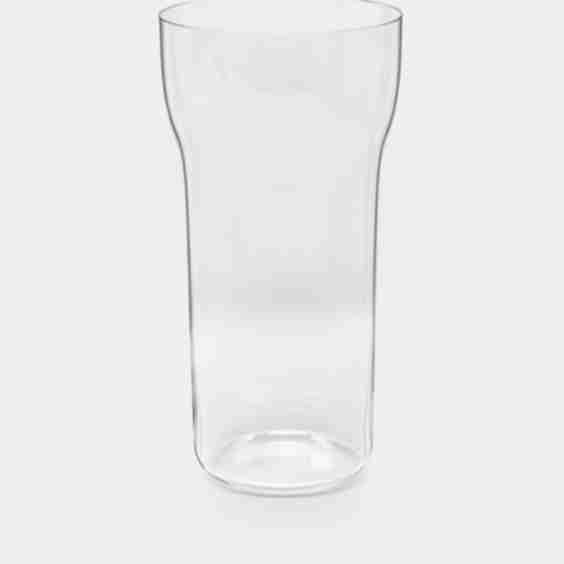 Hand Blown Crystal Beer Glass