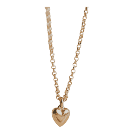 Puff Heart Necklace