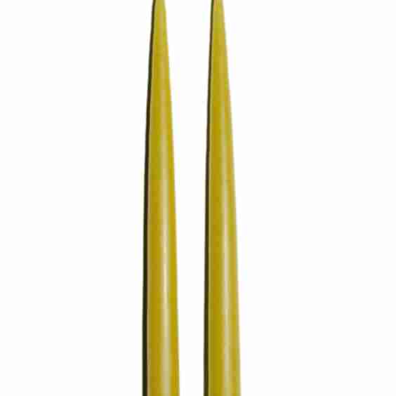 Chartreuse Tapers