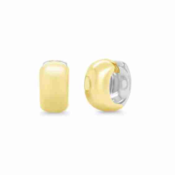 Reversible Thick Gold Huggies