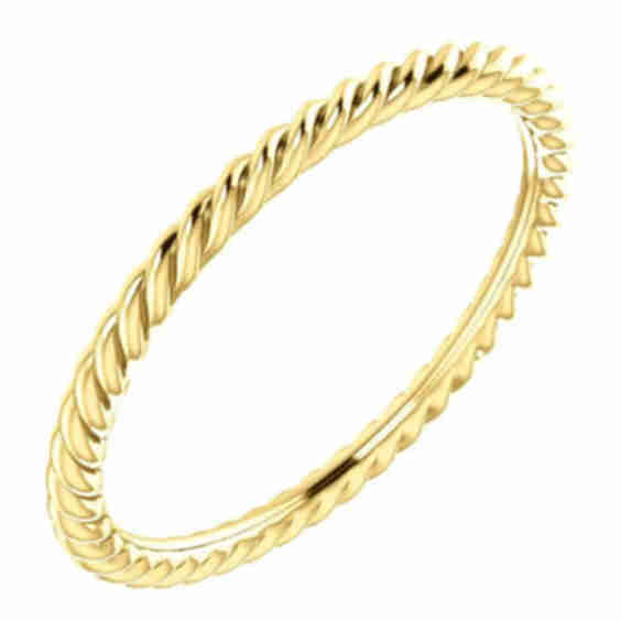 Skinny Rope Ring