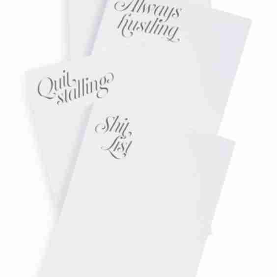Sweetheart Notepads, Set of 4