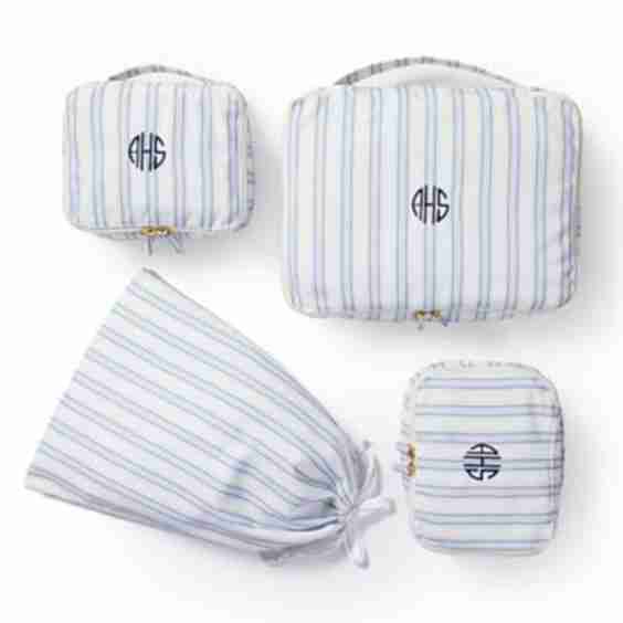 4-Piece Striped Packing Cube Set