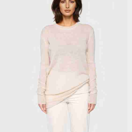 Sheer Long Sweater