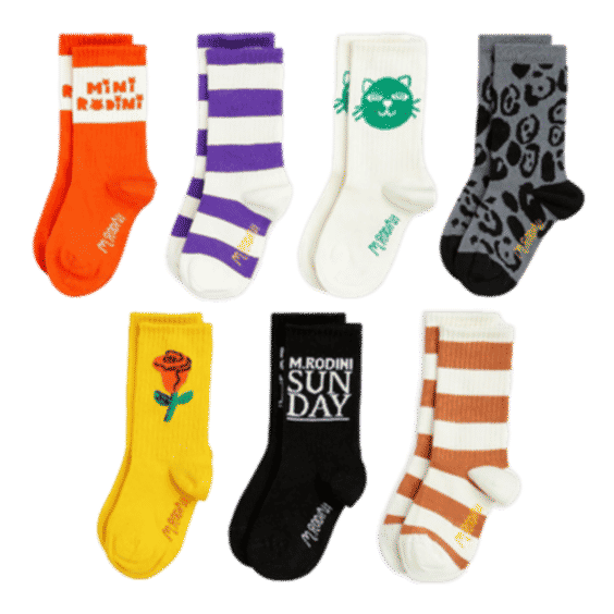 Cats 7-Pack Socks
