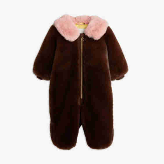 Fux Fur Baby Overall