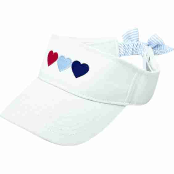 Patriotic Hearts Visor