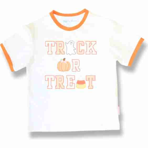 Trick-or-Treat Halloween Bow T-Shirt