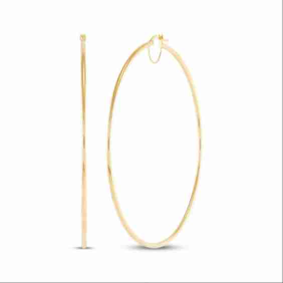 Tube Hoop Earrings