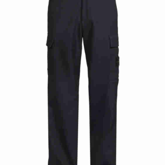 Stretch Cotton Cargo Trousers