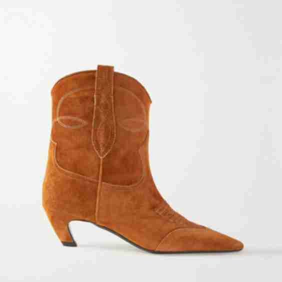 Tan Dallas Suede Ankle Boots