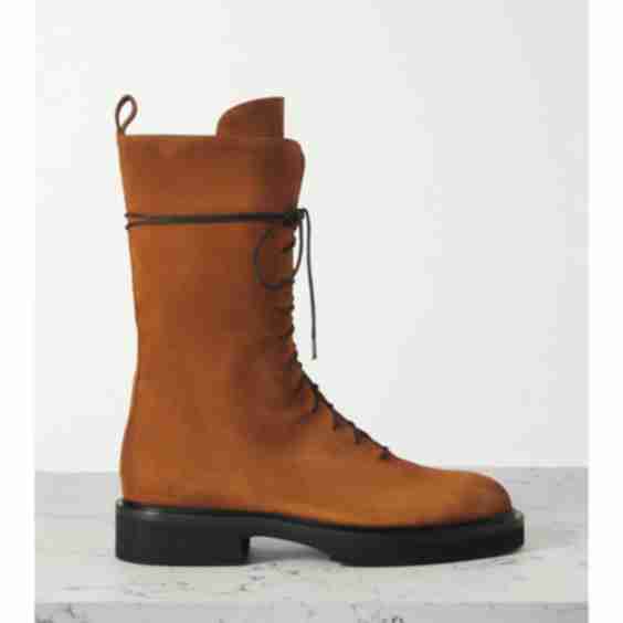 Camel Conley Suede Ankle Boots