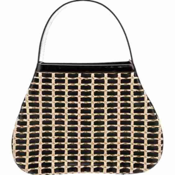 Raffia Shoulder Bag