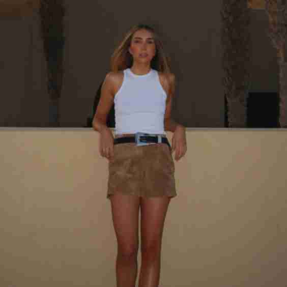 Suede Shorts