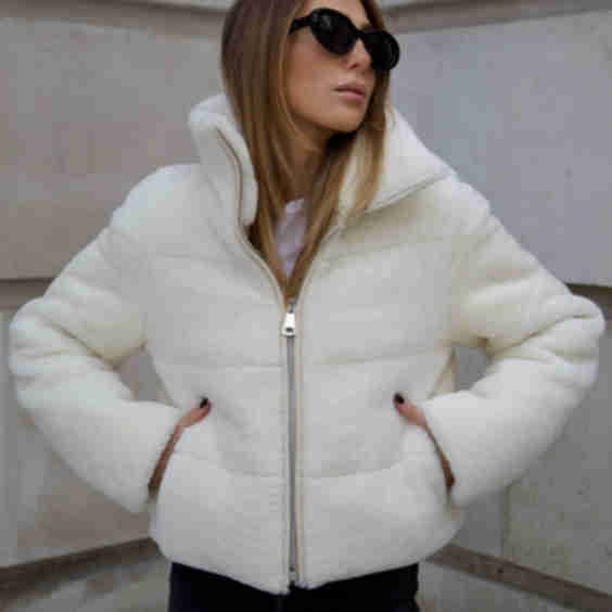 Vail Shearling Puffer