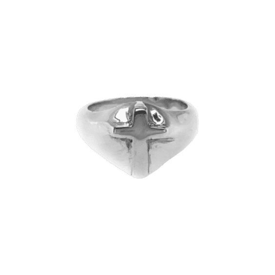Cross Signet Ring