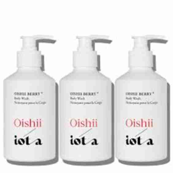Iota / Oishii Berry Body Wash Trio