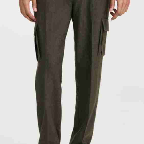 Como Regular Fit Wool Cargo