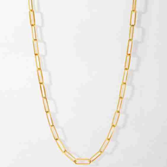 Paperclip Chain Necklace