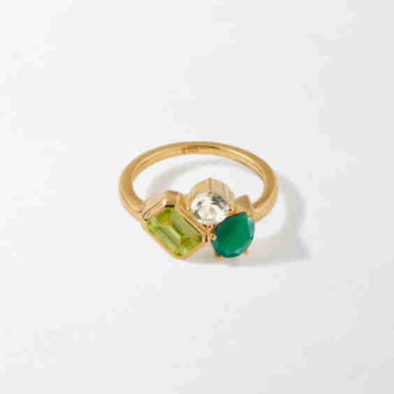 Trinity Gemstone Ring