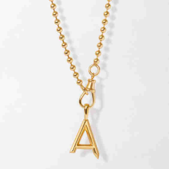 Initial Globe Necklace