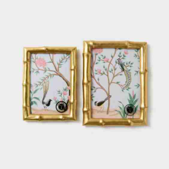 4x6 Gold Faux Bamboo Frame