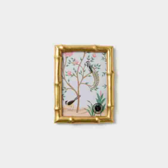5x7 Gold Faux Bamboo Frame