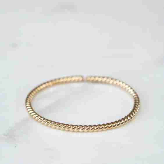 Childrens Gold Twisted 