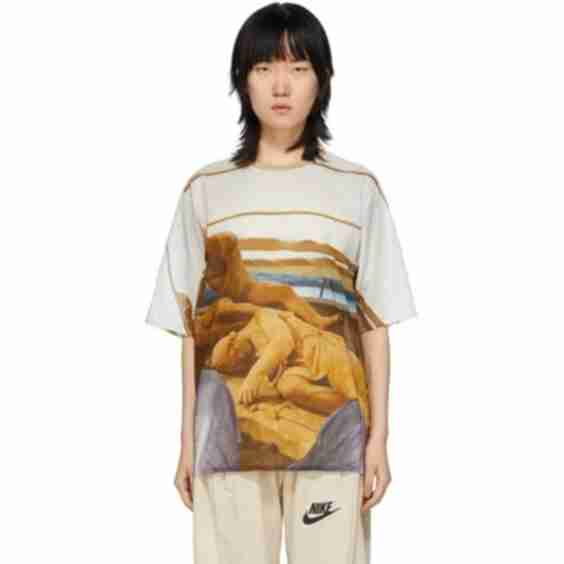 White Holiday Sleep Statues T Shirt