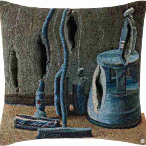 Multicolor Nº46 The Kaleidescope Elevator Blanket Slit Cushion