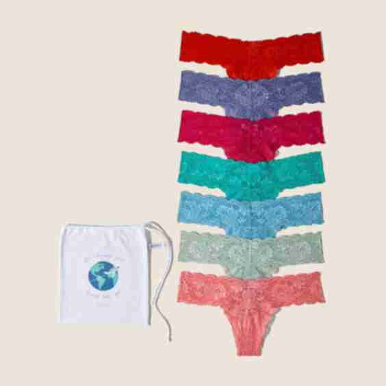 Never Say Never Cutie Thong 7 Pack